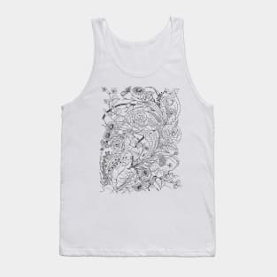 Bouquet of various flowers Tank Top